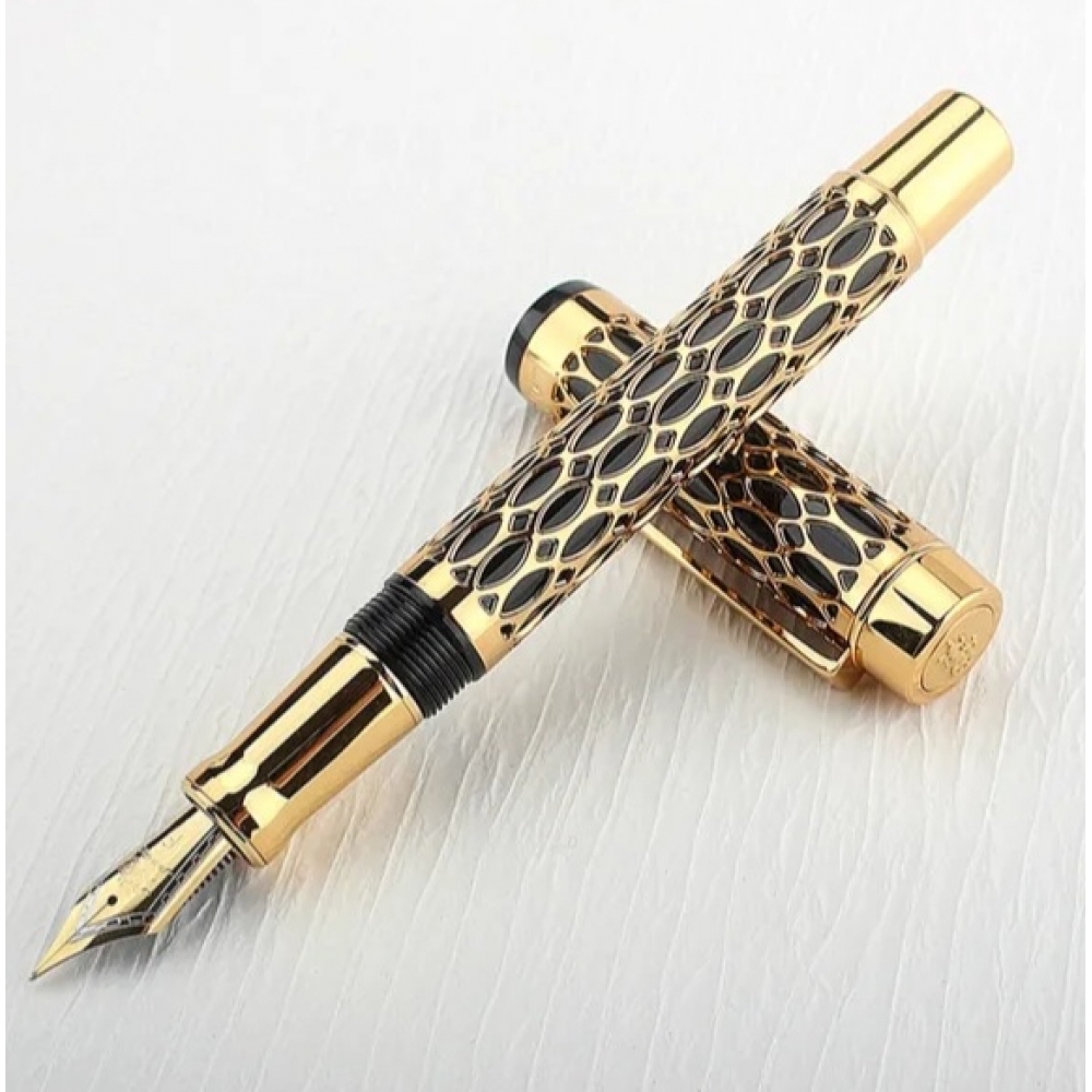 Jinhao centennial Alhambra - Dourada e preto