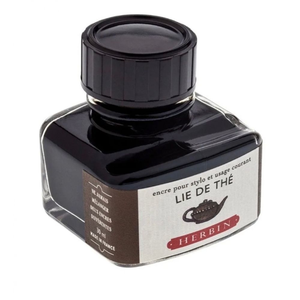 Tinta Jacques Herbin - lie de thé