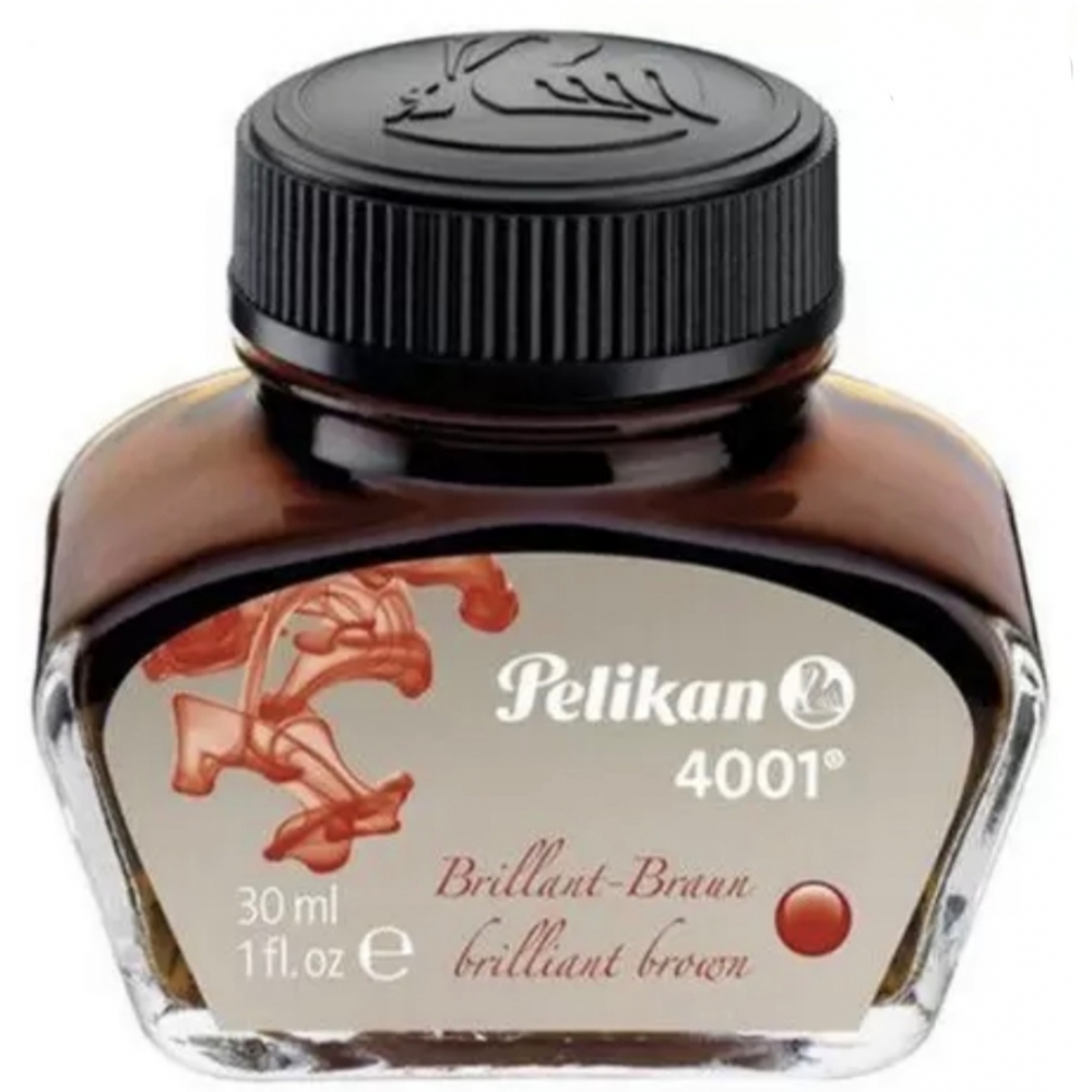Vidro de tinta Pelikan 30ml - vermelho