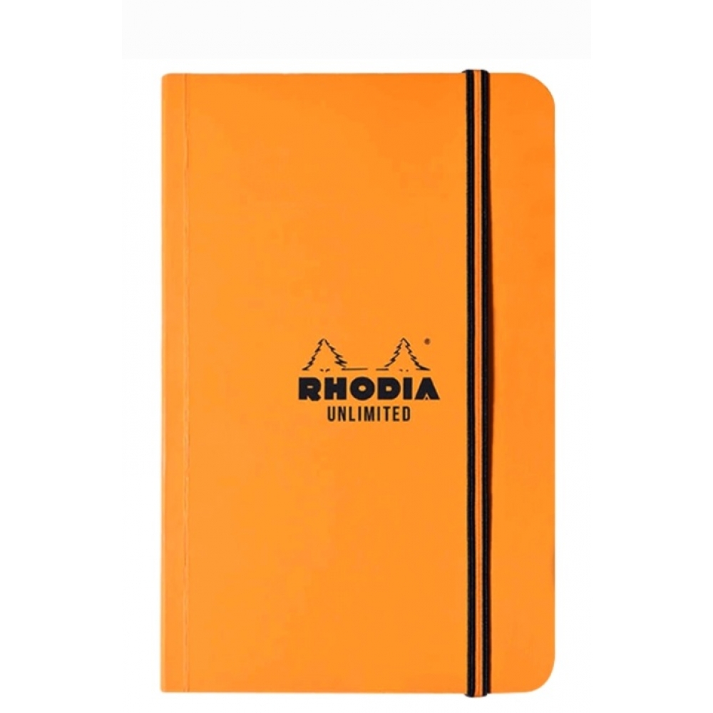 Bloco de notas Rhodia 118085C - Laranja