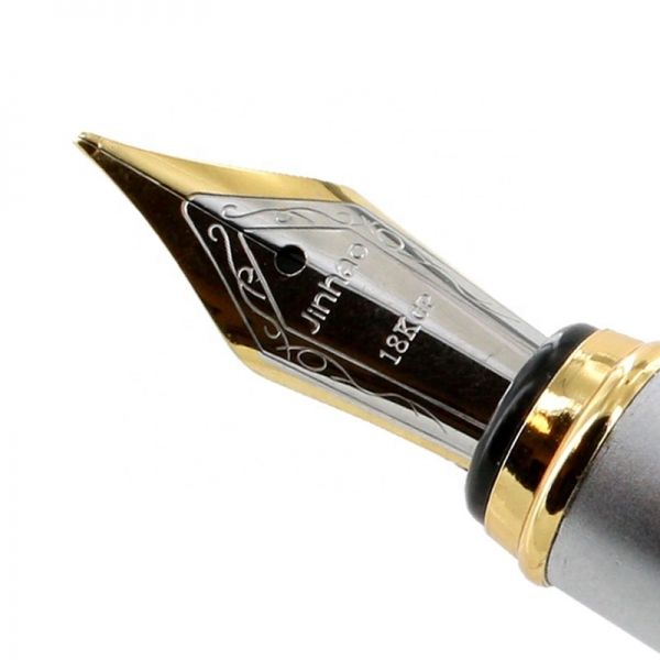 Caneta Tinteiro Jinhao 250 - Aço GT