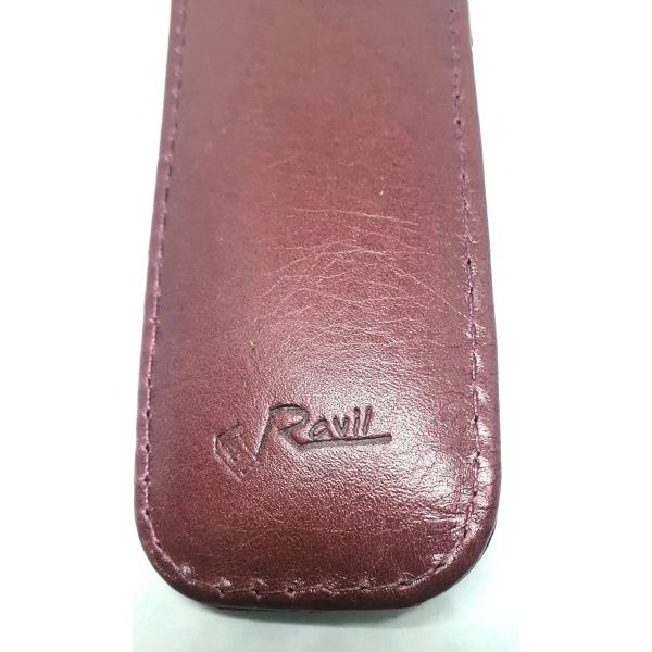 Estojo 2 peças Couro - Bordô