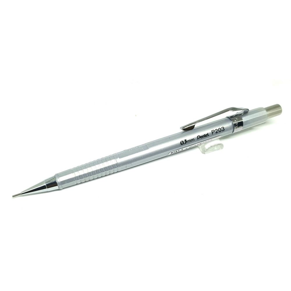 Pentel 0,3mm - prata
