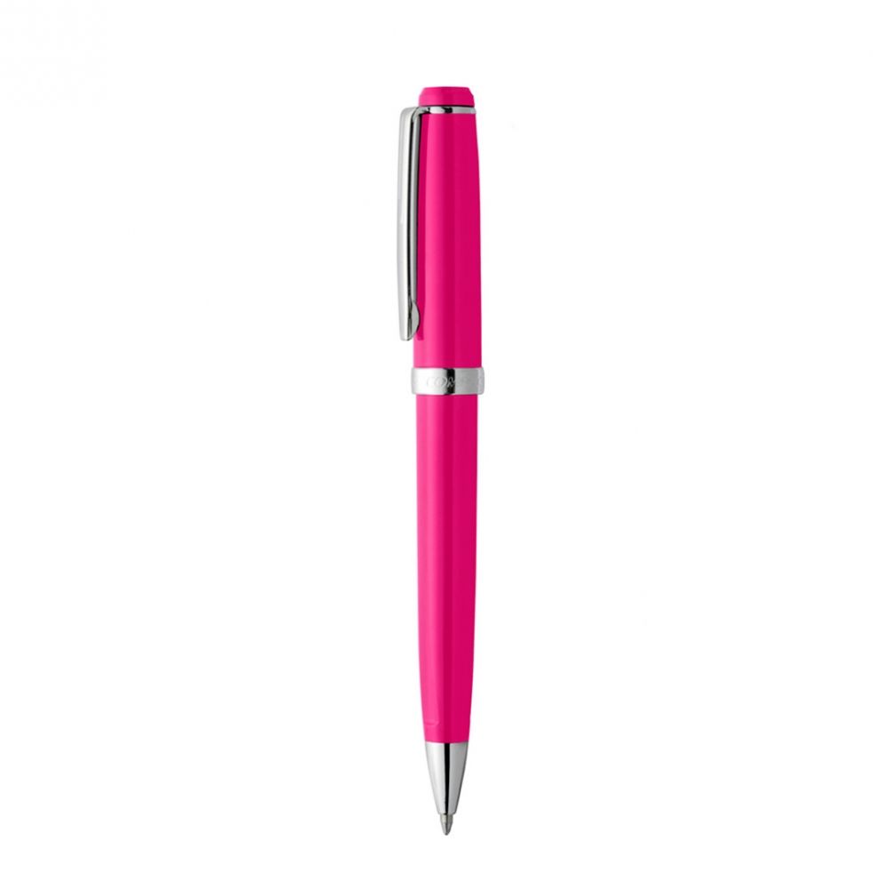 Caneta Esferográfica Compactor 201 - Rosa